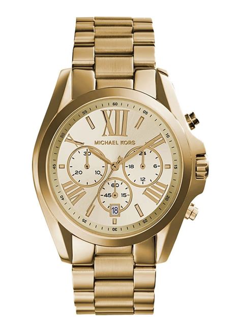 gouden horloge michael kors